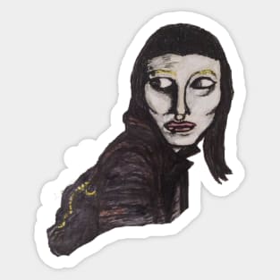 Rooney mara, david fincher, girl with dragon tatto Sticker